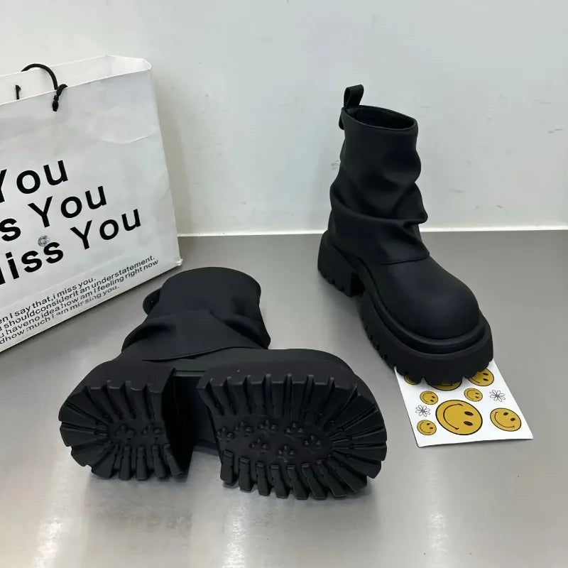 NEXT STREET Platform Chelsea Boots