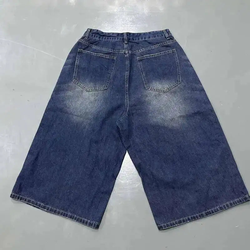 NEXT STREET Old Blue Wide-Leg Jeans