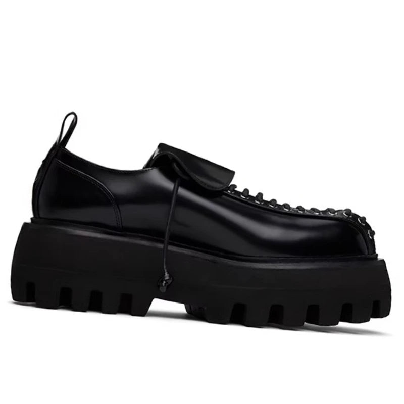 NEXT STREET England Wide Derby Leather Shoes
