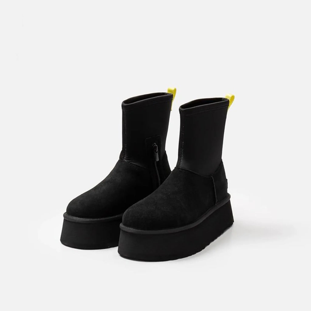 NEXT STREET Velvet Ankle Snow Boots