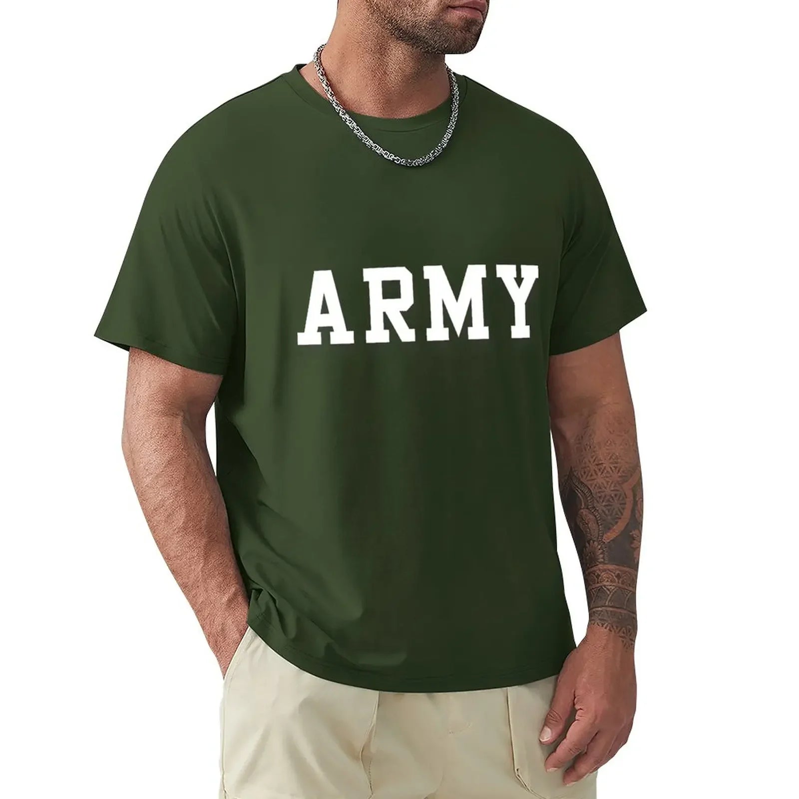 NEXT STREET Zero Day Army Graphic TEE