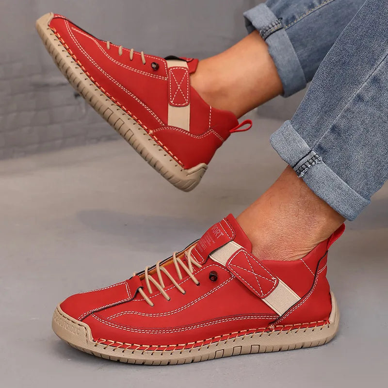 NEXT STREET Nude Stitch Mid-Top Boots