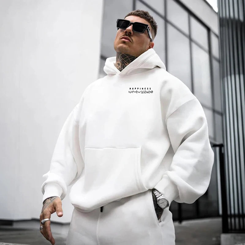 NEXT STREET Bushido Print Hoodie