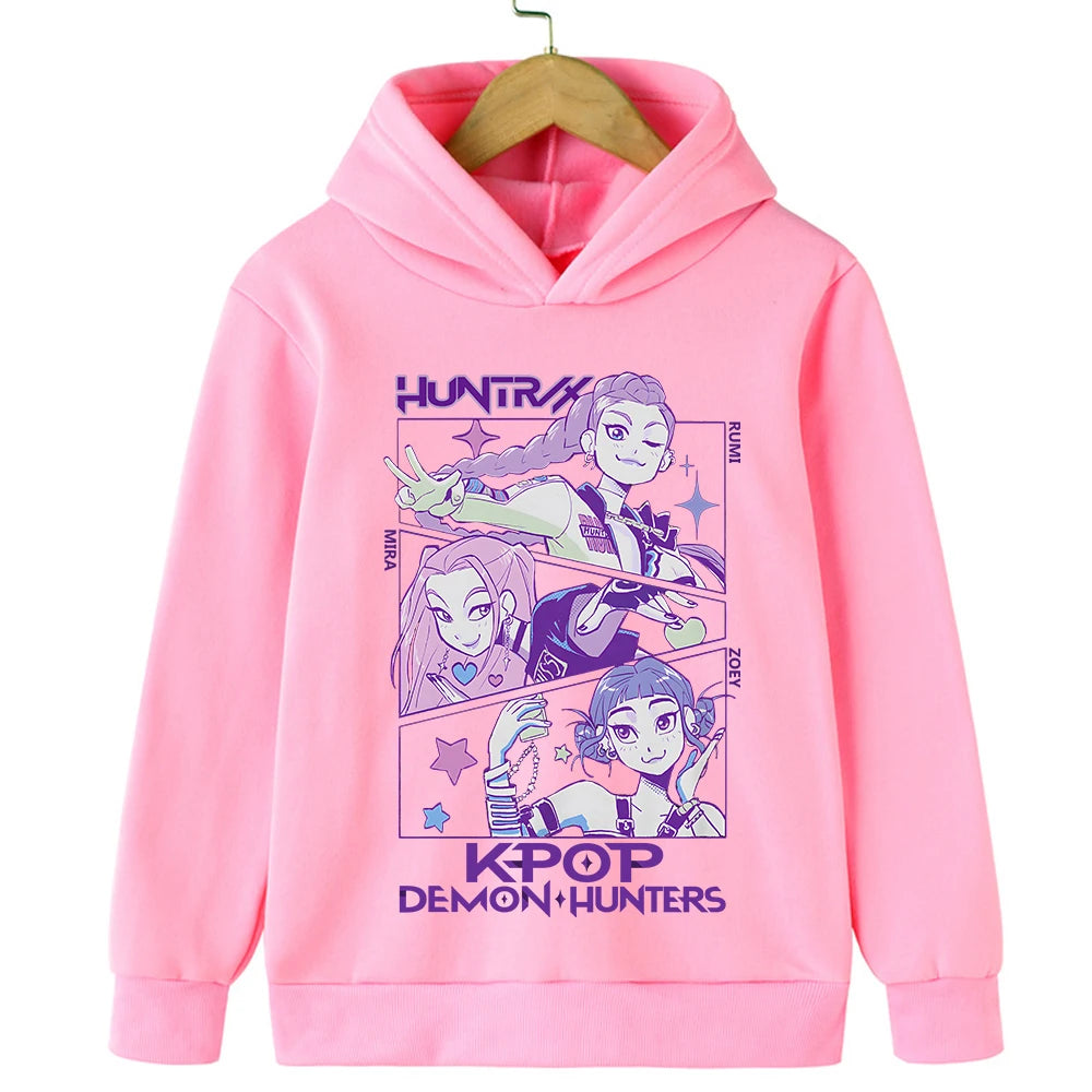 NEXT STREET Neon KPop Demon Hunter Hoodie