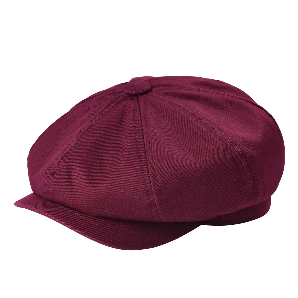 NEXT STREET Twill Retro Newsboy Hat 003