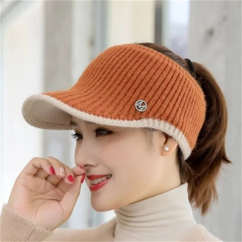 NEXT STREET Thermal Visor Knit Cap Hat