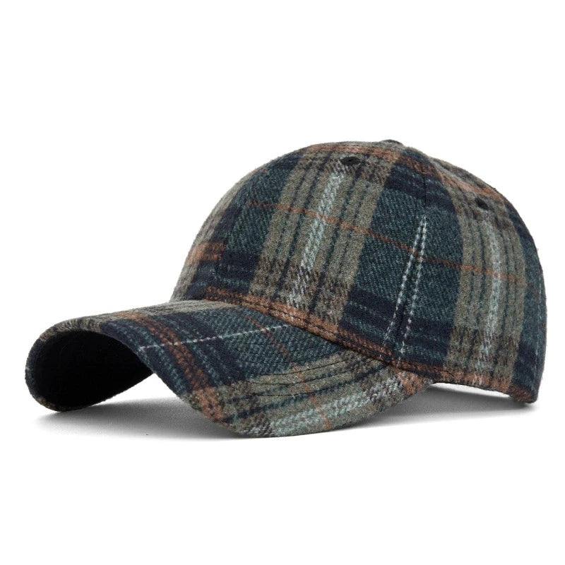 NEXT STREET Plaid Signal Cap