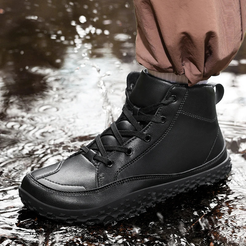 NEXT STREET Wide-Toe Mid Hiker Sneakers