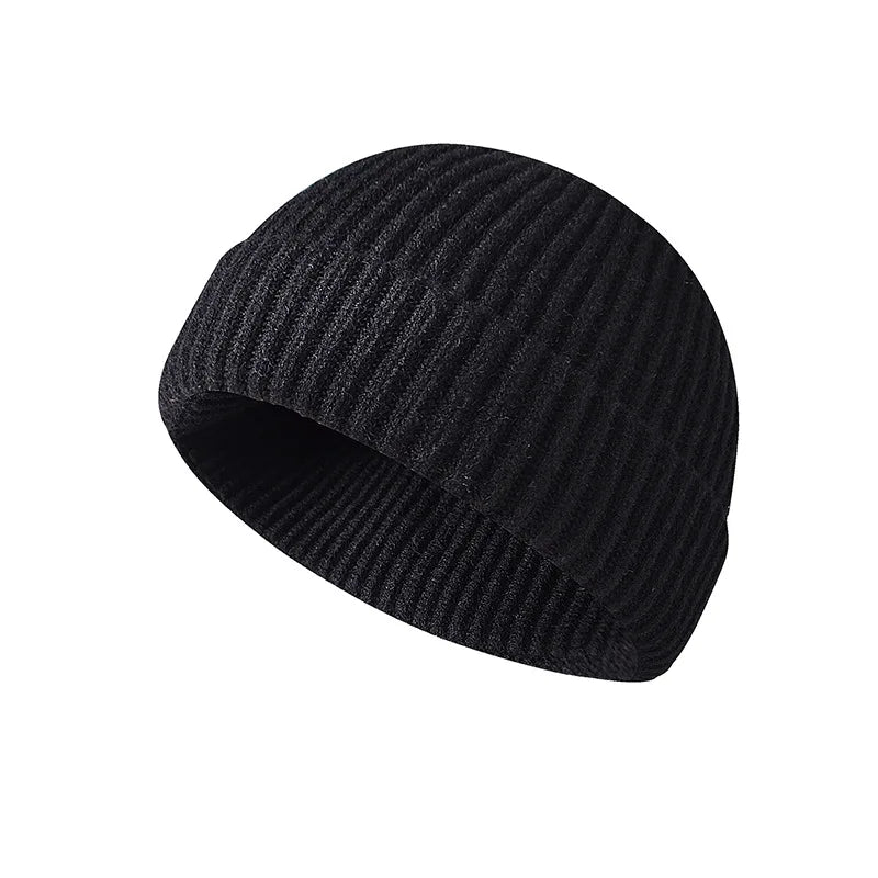 NEXT STREET Solid Knit Hip Hop Cap
