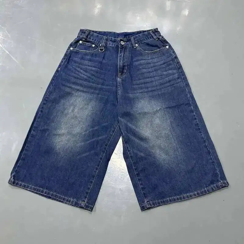 NEXT STREET Old Blue Wide-Leg Jeans