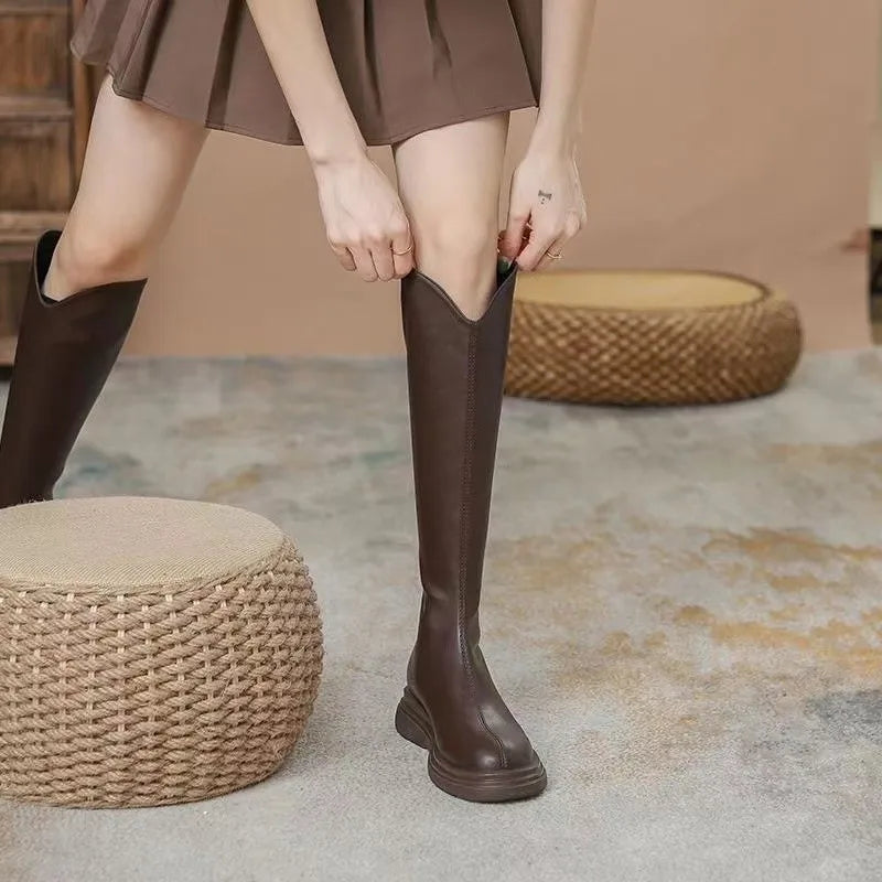 NEXT STREET Vector-Lift Knee-High Boots