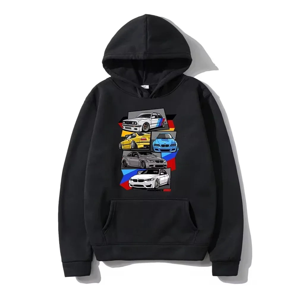 NEXT STREET Initial D Drift Graphic Hoodie