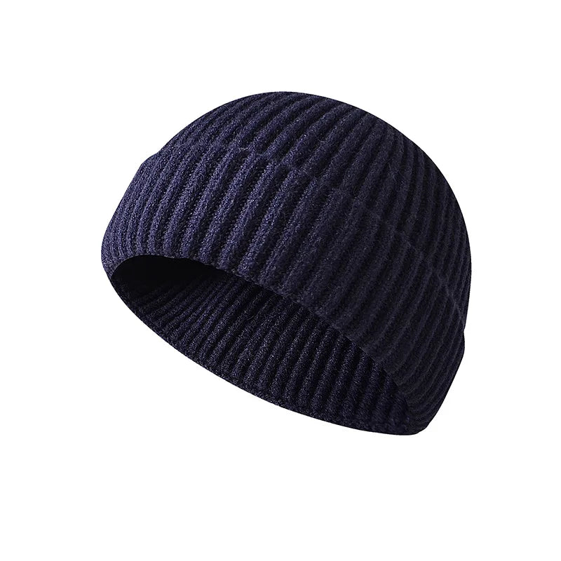 NEXT STREET Solid Knit Hip Hop Cap