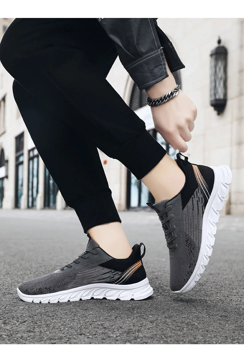 NEXT STREET Aero-Weave Knit Sneakers