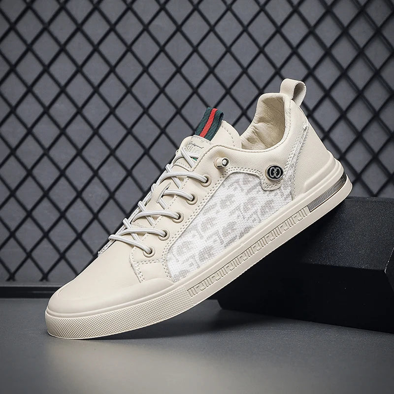 NEXT STREET White Flux Skate Sneakers