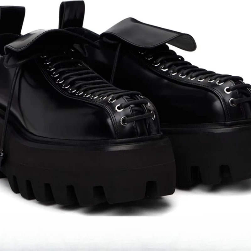 NEXT STREET England Wide Derby Leather Shoes