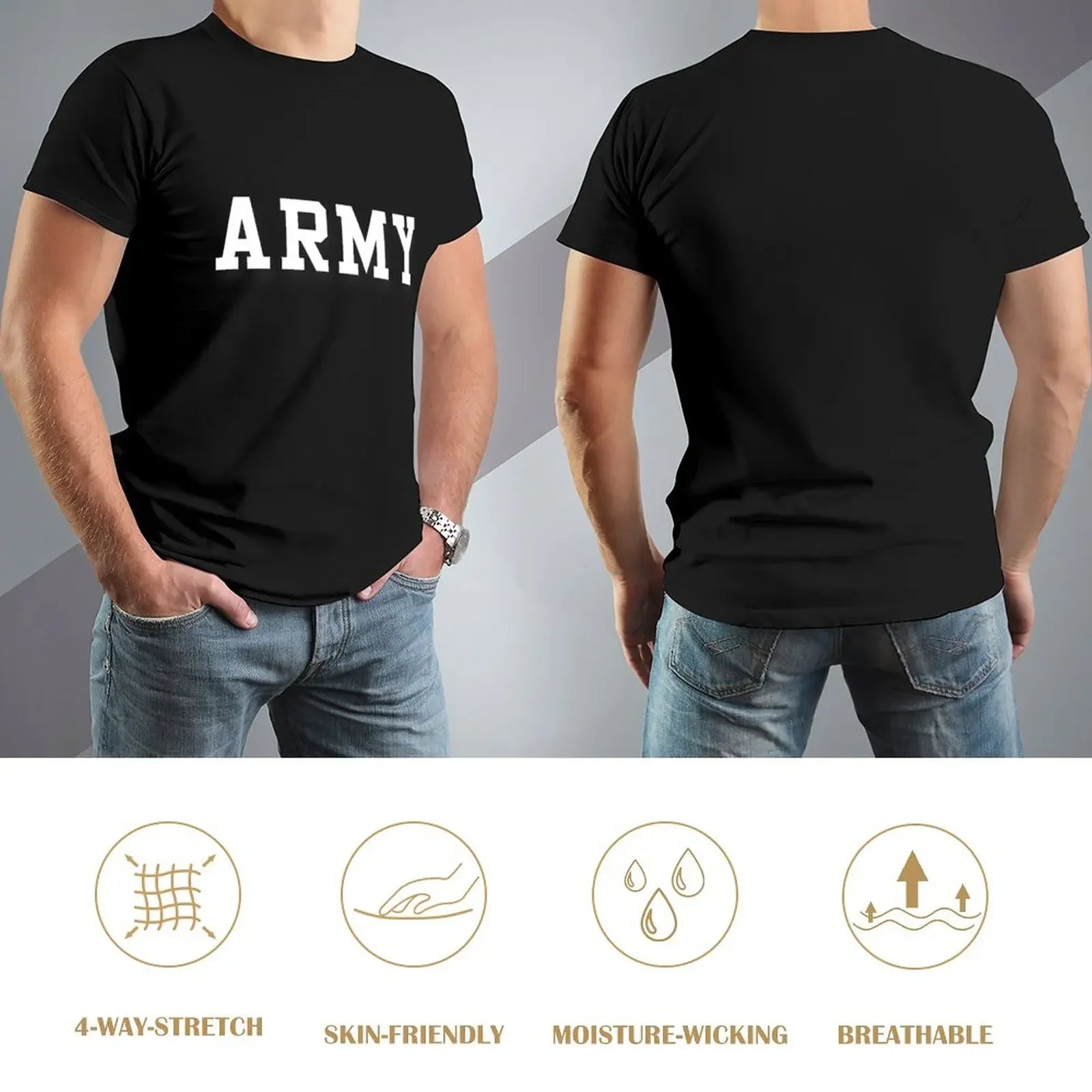 NEXT STREET Zero Day Army Graphic TEE