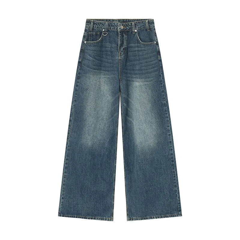 NEXT STREET Old Blue Wide-Leg Jeans