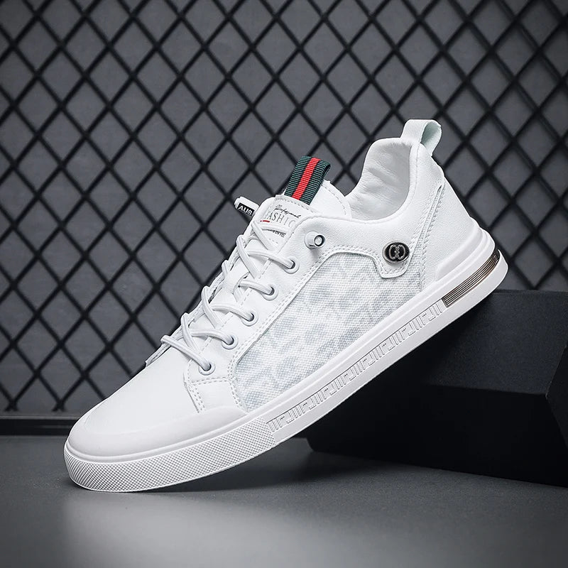 NEXT STREET White Flux Skate Sneakers