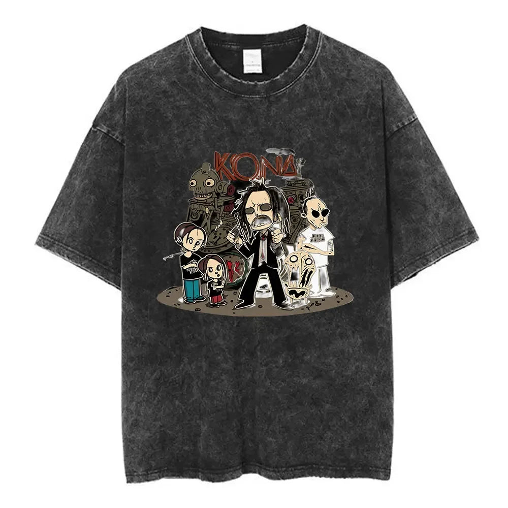 NEXT STREET Korn Distressed Tour TEE