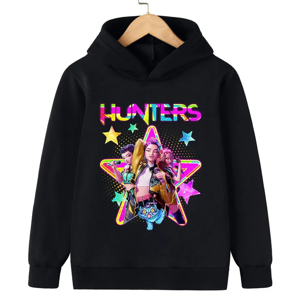 NEXT STREET Neon KPop Demon Hunter Hoodie