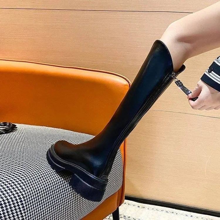 NEXT STREET Vector-Lift Knee-High Boots