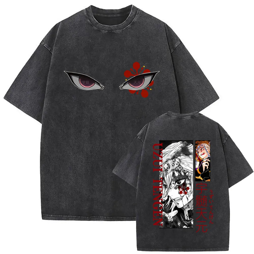NEXT STREET Washed Demon Slayer TEE