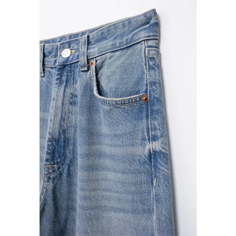 NEXT STREET Worn High Waist Jeans