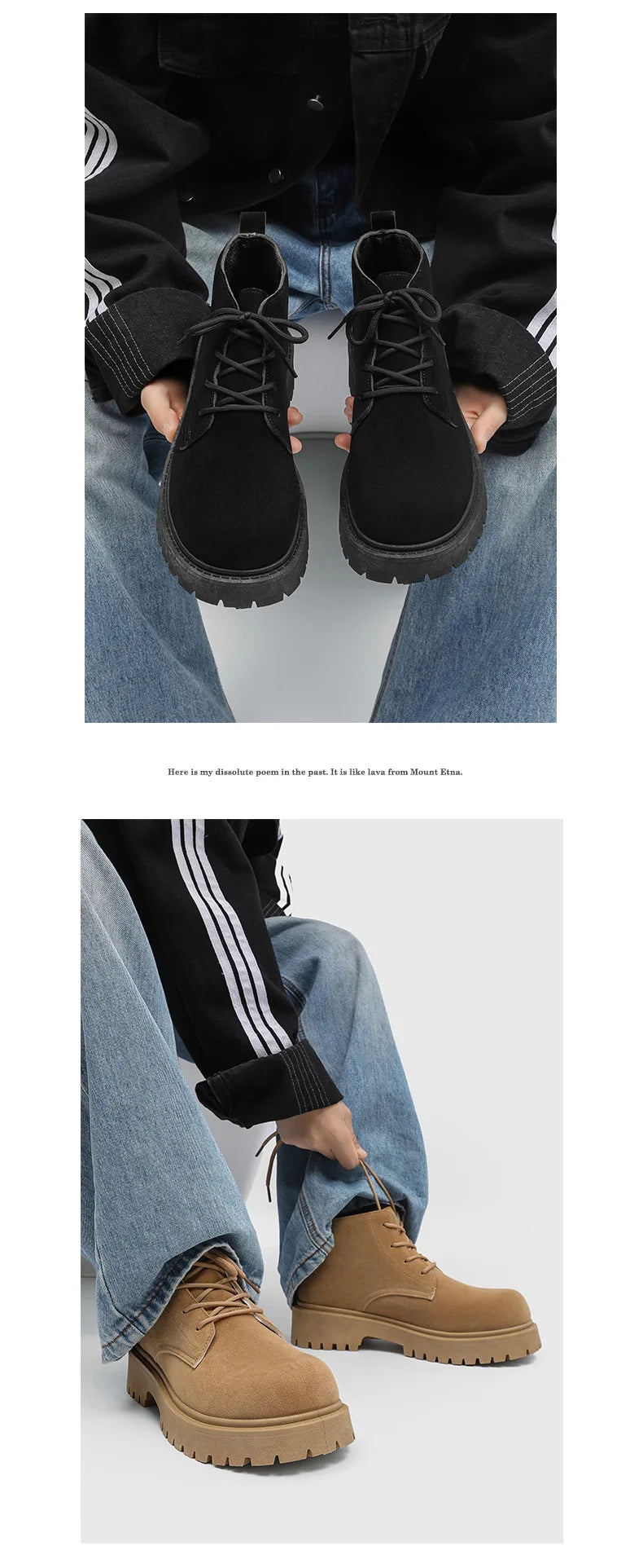 NEXT STREET Retro Platform Chelsea Boots