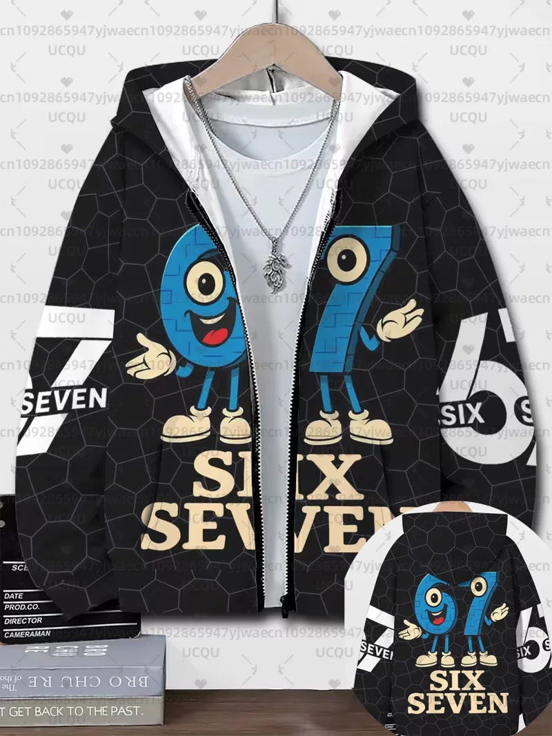 NEXT STREET Brain Rot Code Kids Hoodie