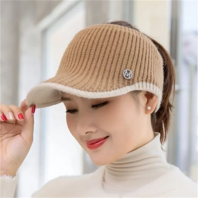 NEXT STREET Thermal Visor Knit Cap Hat