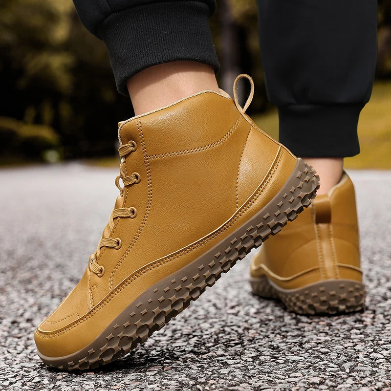 NEXT STREET Wide-Toe Barefoot Hiking Boots