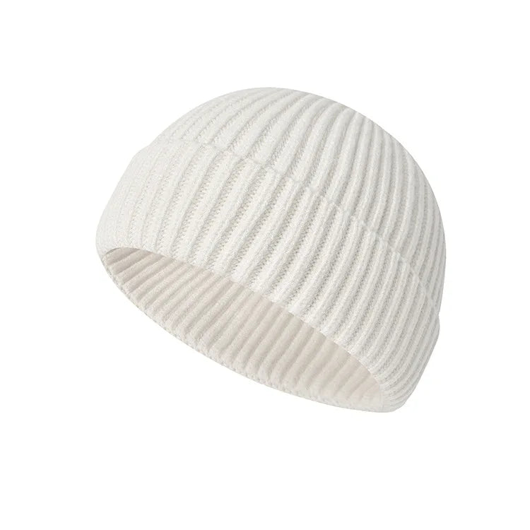 NEXT STREET Solid Knit Hip Hop Cap