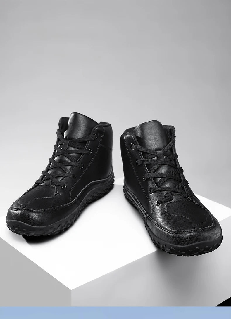 NEXT STREET Wide-Toe Mid Hiker Sneakers