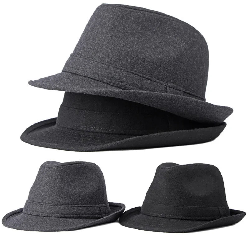 NEXT STREET Retro Felt Gentleman Hat