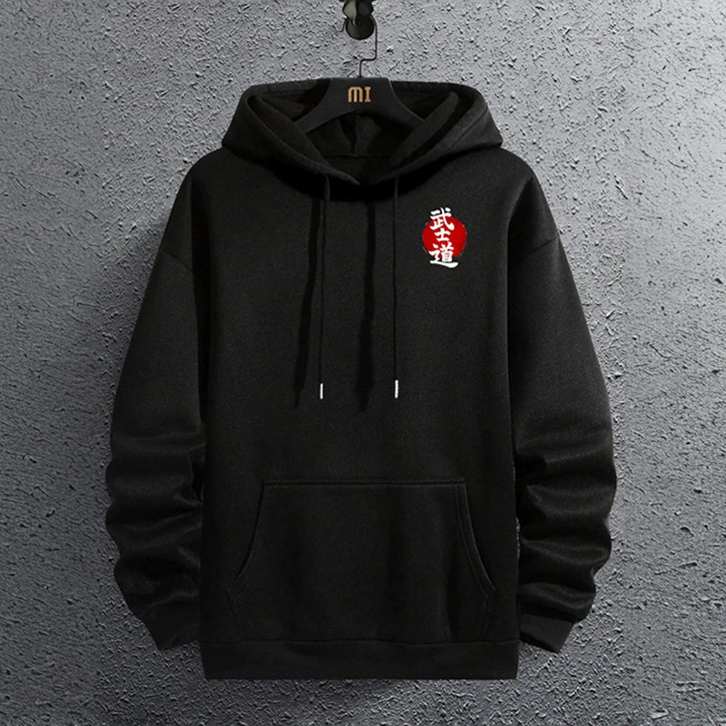 NEXT STREET Bushido Print Hoodie