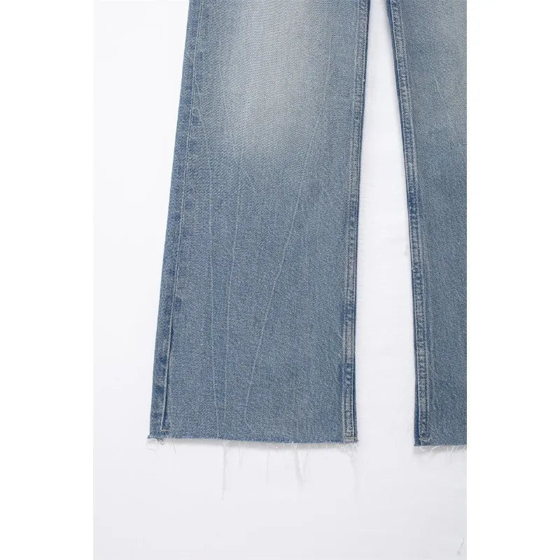 NEXT STREET Worn High Waist Jeans