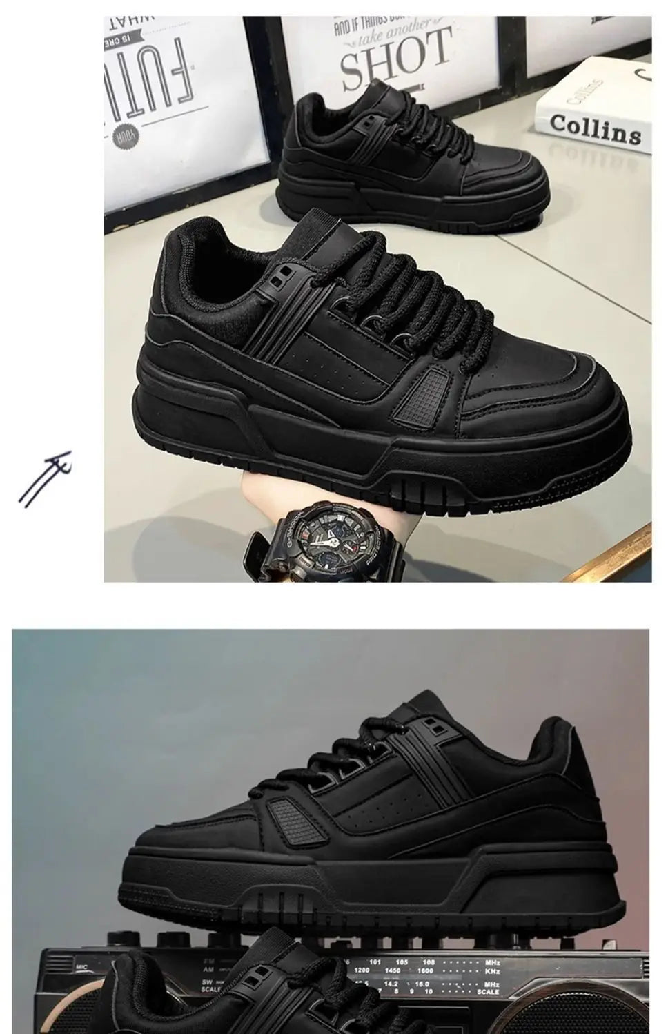 NEXT STREET Vector Platform Sneakers