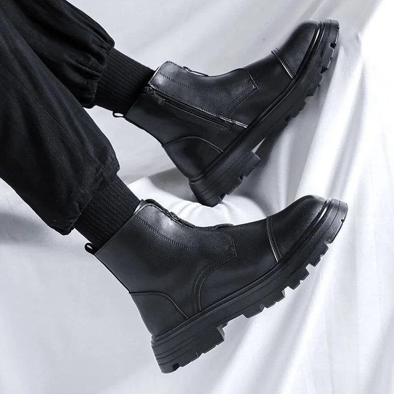 NEXT STREET Retro High-Top Chelsea Boots