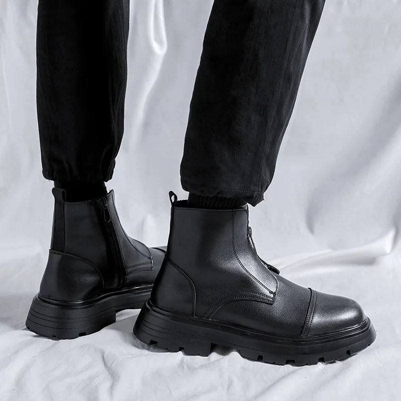 NEXT STREET Retro High-Top Chelsea Boots