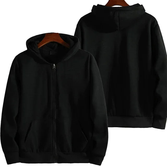 NEXT STREET Royal Zip-Up Hoodie