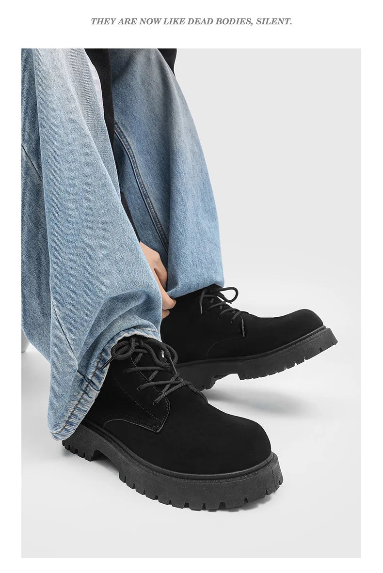 NEXT STREET Retro Platform Chelsea Boots
