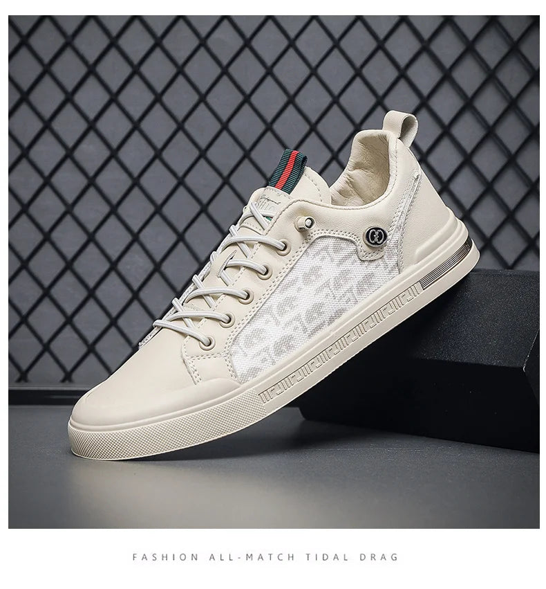 NEXT STREET White Flux Skate Sneakers