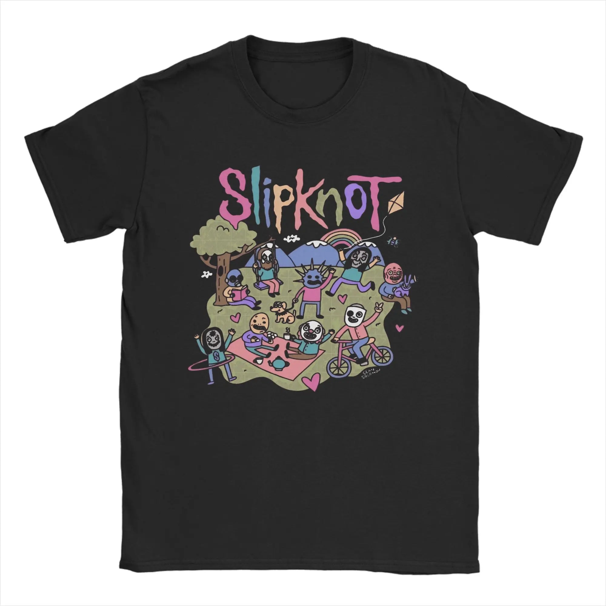 NEXT STREET Slipknoted Graphic TEE
