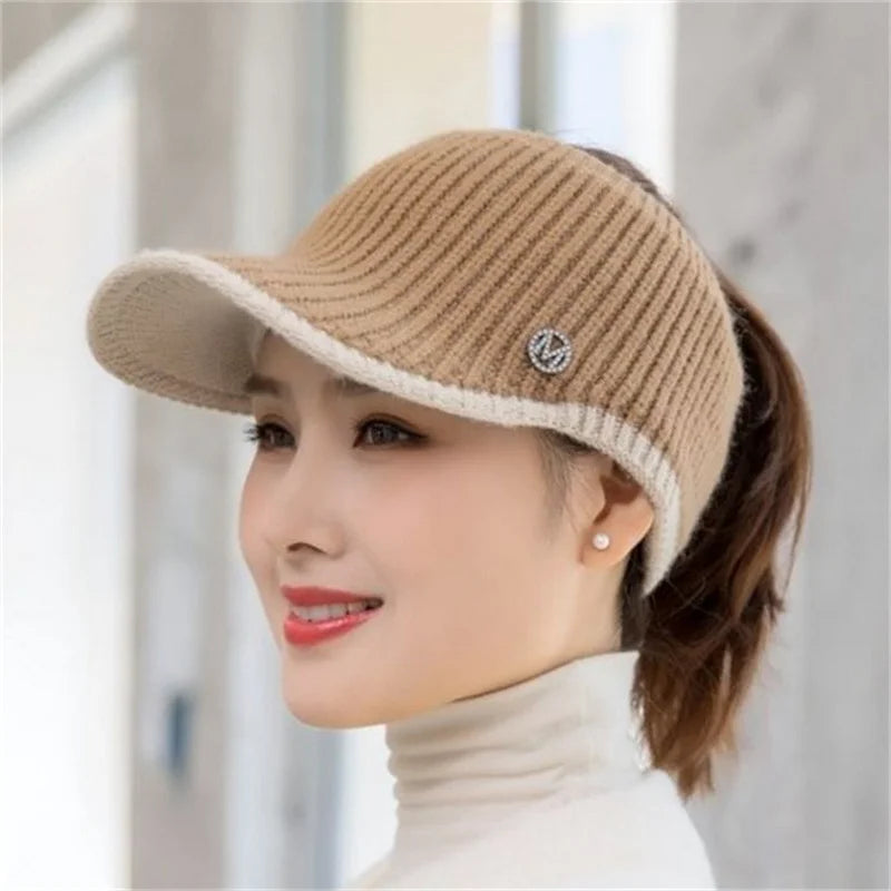 NEXT STREET Thermal Visor Knit Cap Hat