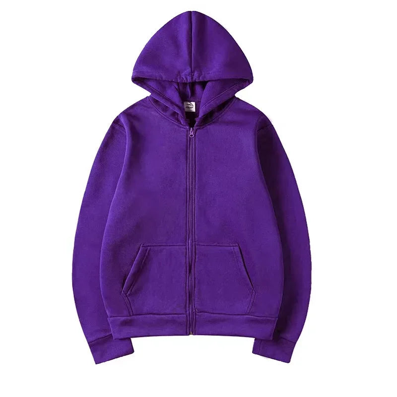 NEXT STREET Y2K Zip-Up Hoodie