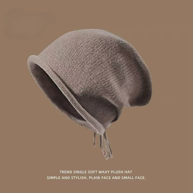 NEXT STREET Knit Bald Hat | Thermal Stack Beanie