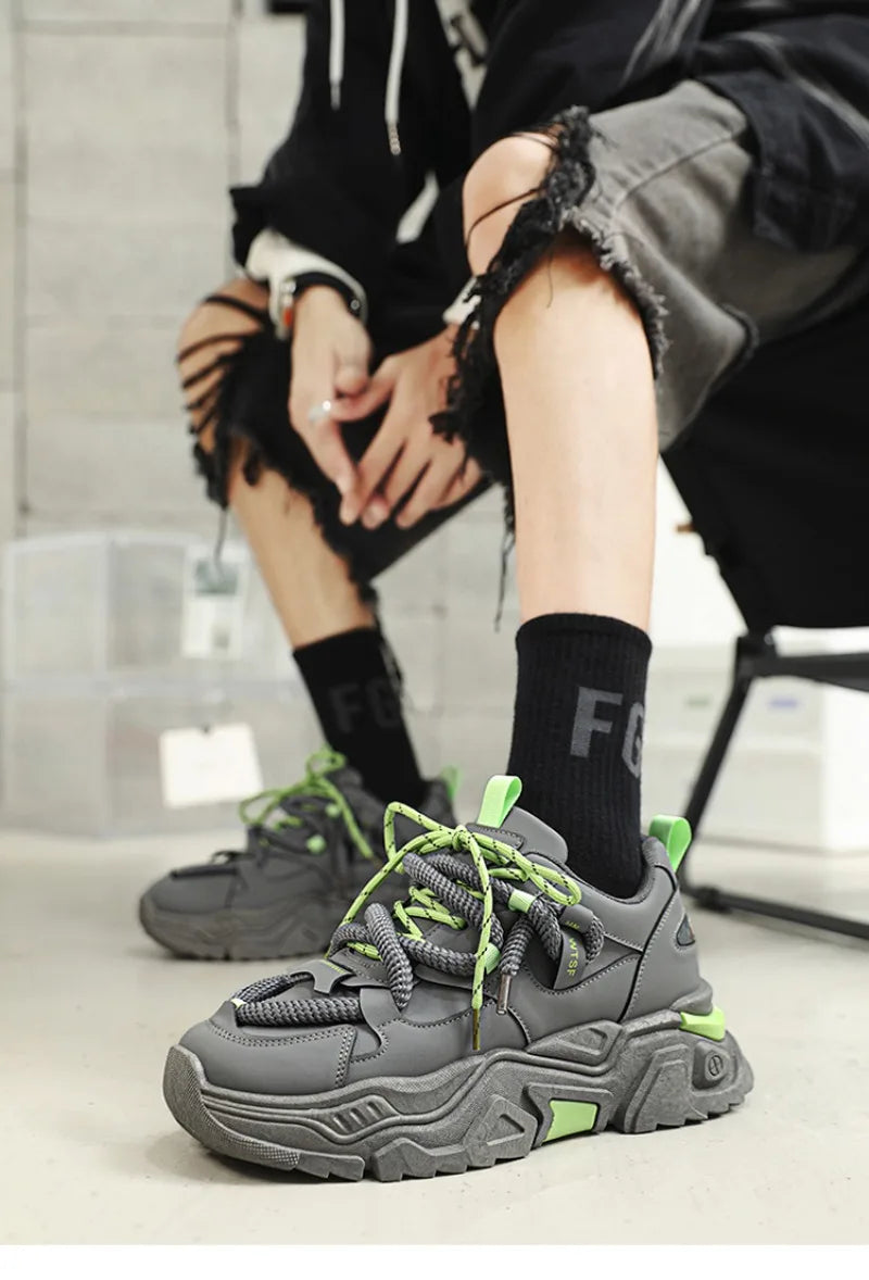 NEXT STREET White Platform Sneakers