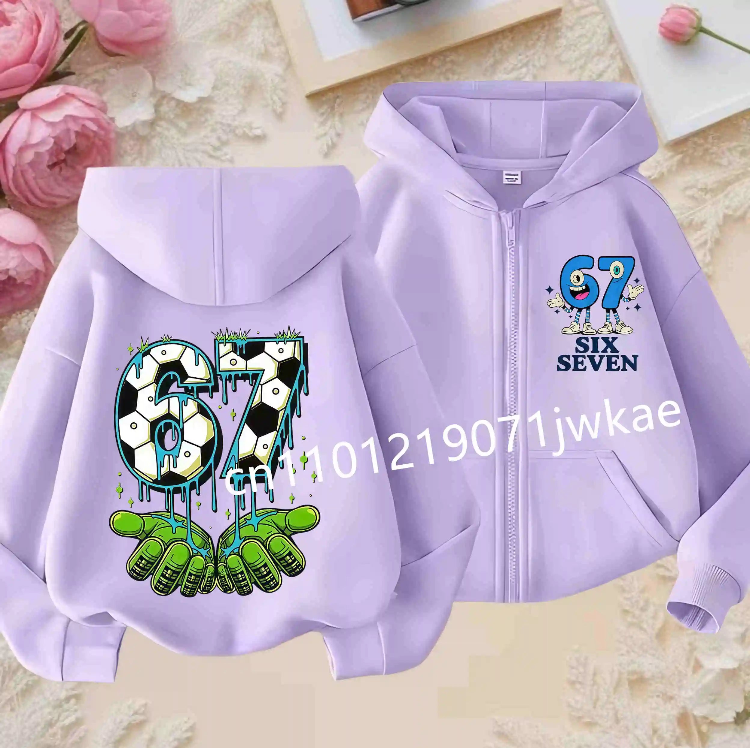 NEXT STREET Y2K Brain Rot Kids Hoodie