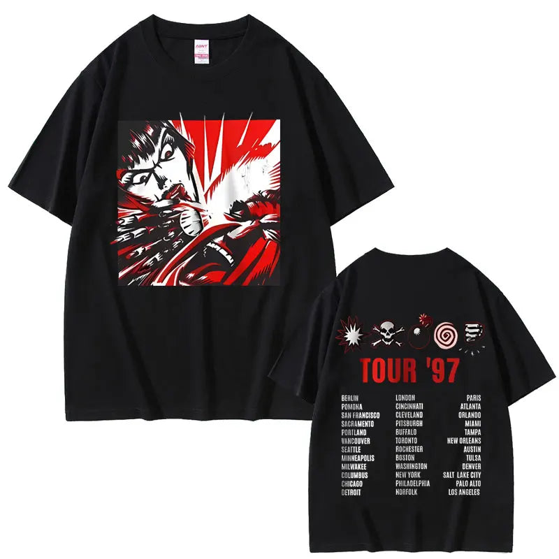 NEXT STREET KMFDM Tour 97 Tech Graphic TEE